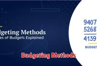 Budgeting Methods
