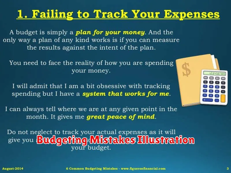 Budgeting Mistakes Illustration