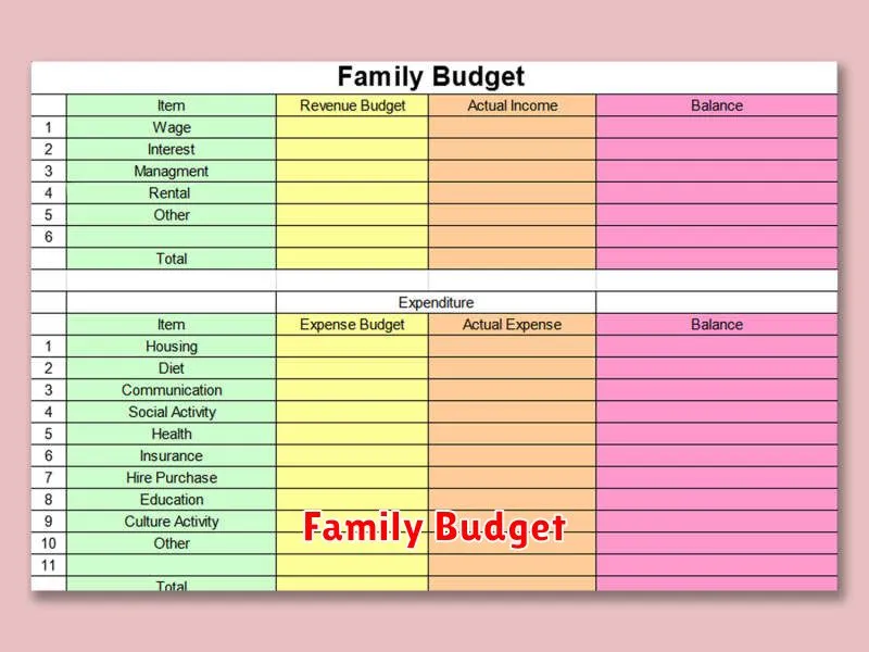 Family Budget