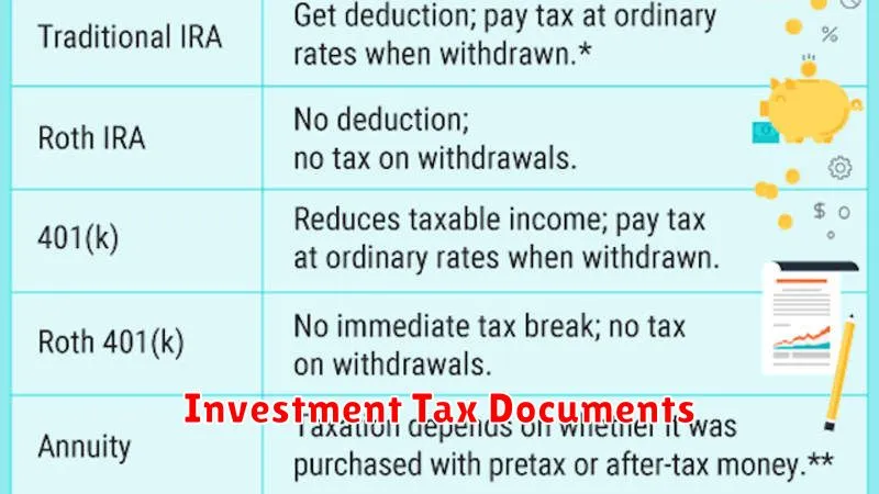 Investment Tax Documents