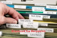 Organized Tax Documents