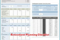 Retirement Planning Checklist