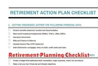 Retirement Planning Checklist